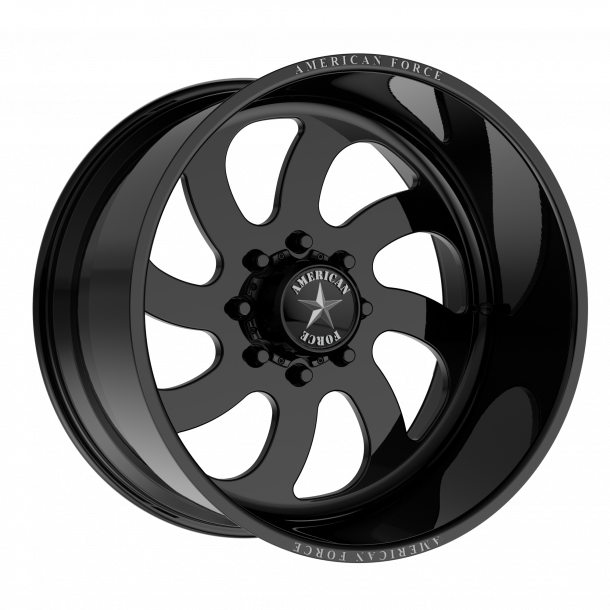 AMERICAN FORCE AFW 76 BLADE SS Gloss Black - Left Directional 14x20 , ET=-73, BS=4.63, 6x139.7