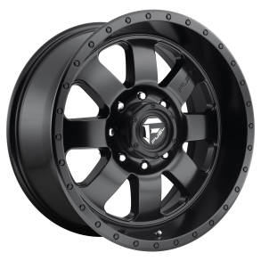 FUEL D628 BAJA Matte Gun Metal Black Lip 20X9 6X139.7 (BS 5.79) CB 108.00