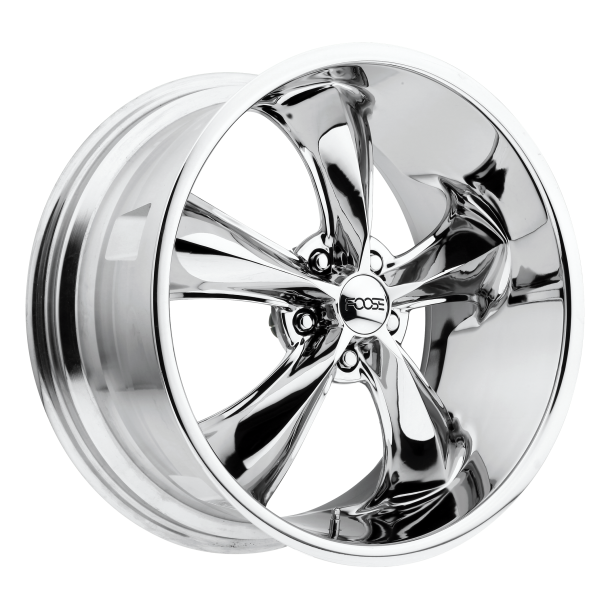 FOOSE 1PC F105 LEGEND Chrome Plated 8.5x18 5X114.3 ET 34 (BS 6.09) CB 72.56