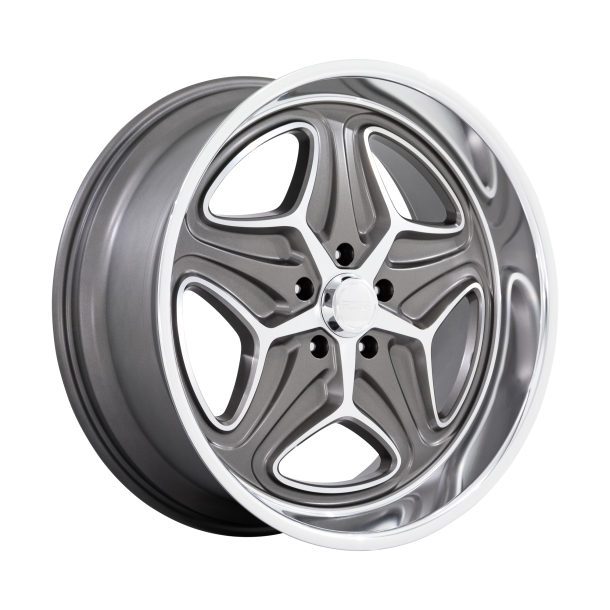 FOOSE 1PC F172 MERLOT Anthracite Machined 9x22 5X120.65 ET 15 (BS 5.59) CB 72.56