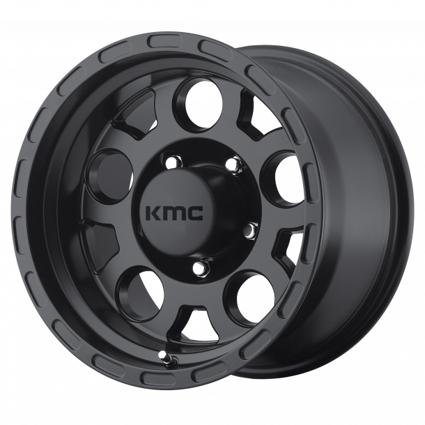 KMC KM522 ENDURO Matte Black 8x16 , ET=0, BS=4.50, 6x139.7