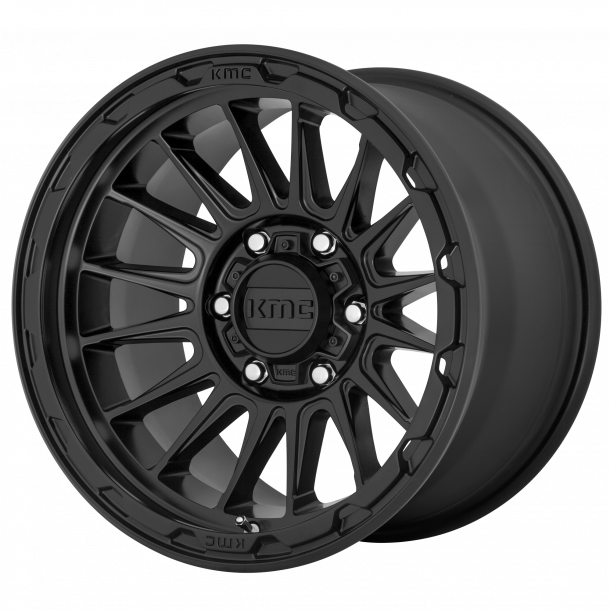 KMC KM542 IMPACT Satin Black 8x16 , ET=0, BS=4.50, 6x139.7