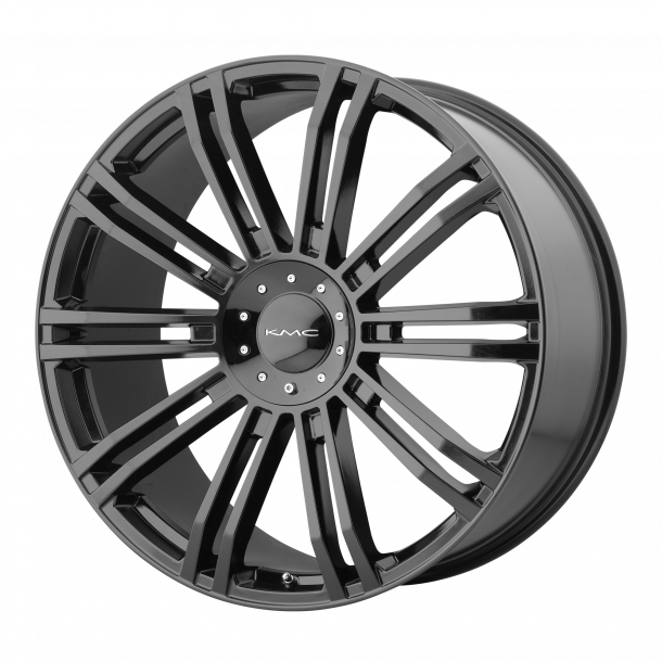 KMC KM677 D2 Gloss Black 8.5x20 , ET=35, BS=6.13, 5x120