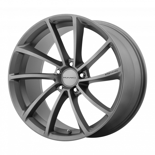 KMC KM691 SPIN Gun Metal 8x18 , ET=35, BS=5.88, 5x120