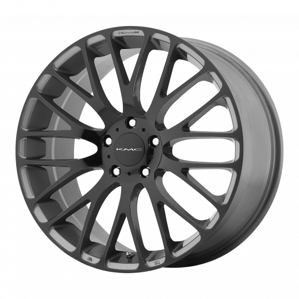 KMC KM693 MAZE Pearl Gray W/Gloss Black Face 8.5x20 , ET=40, BS=6.32, 5x120