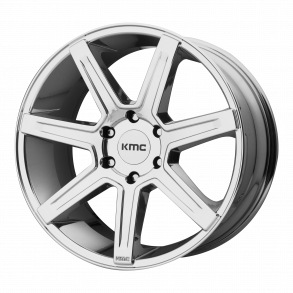 KMC KM700 REVERT Chrome 9.5x24 , ET=38, BS=6.75, 6x139.7