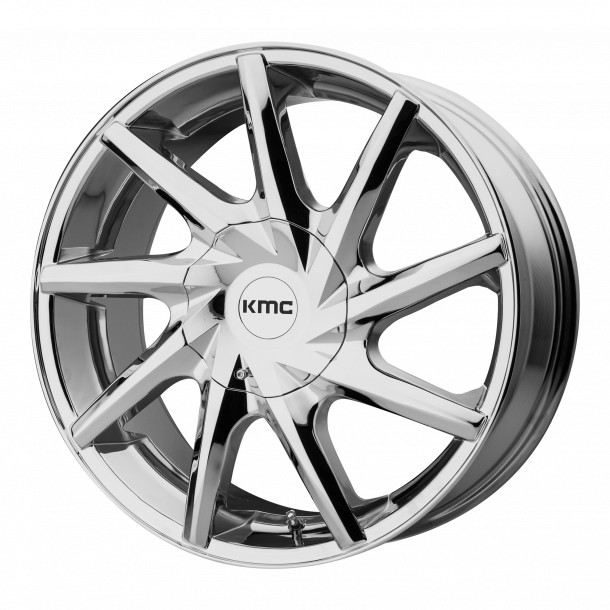 KMC KM705 BURST Chrome 9.5x24 , ET=30, BS=6.43, 6x139.7