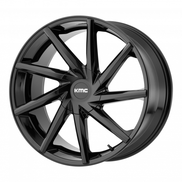 KMC KM705 BURST Gloss Black 9.5x24 , ET=15, BS=5.84, 6x139.7