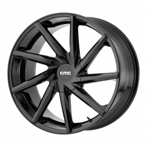 KMC KM705 BURST Gloss Black 8.5x20 , ET=35, BS=6.13, 6x139.7
