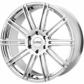KMC KM707 CHANNEL Chrome 9x20 , ET=30, BS=6.18, 5x120