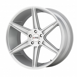 KMC KM711 PRISM Brushed Silver 9x22 , ET=35, BS=6.38, 5x120