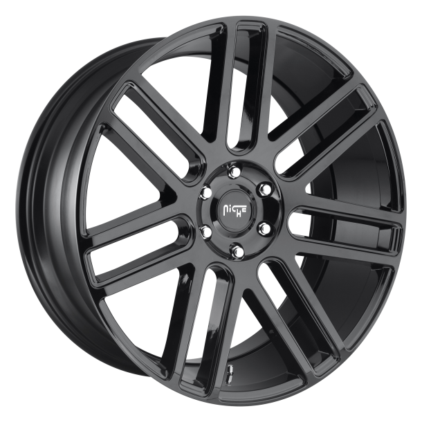 NICHE 1PC M097 ELAN Gloss Black 9.5x22 6X139.7 ET 30 (BS 6.43) CB 78.1