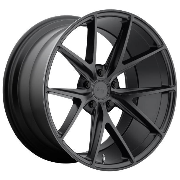 NICHE 1PC M117 MISANO Matte Black 8x17 5X114.3 ET 40 (BS 6.07) CB 72.56