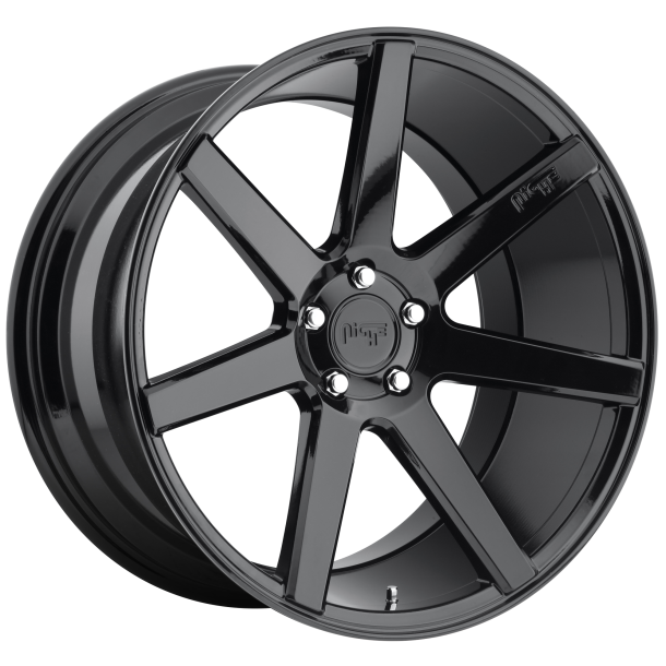 NICHE 1PC M168 VERONA Gloss Black 8.5x19 5X114.3 ET 35 (BS 6.13) CB 72.56