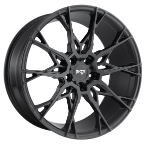 NICHE 1PC M183 STACCATO Matte Black 9x22 5X114.3 ET 38 (BS 6.5) CB 72.56