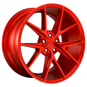 NICHE 1PC M186 MISANO Candy Red 8.5x19 5X114.3 ET 33 (BS 6.05) CB 72.56