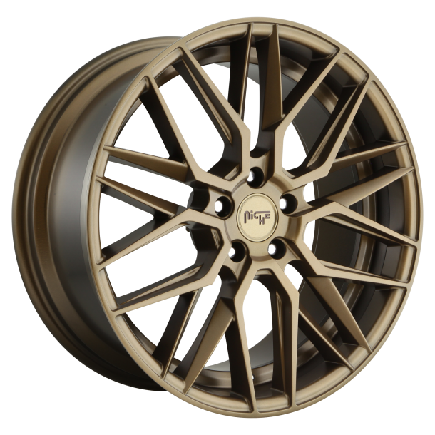 NICHE 1PC M191 GAMMA Matte Bronze 8.5x19 5X108 ET 40, (BS 6.32), CB 72.56