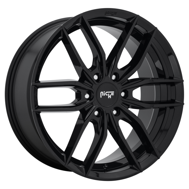 NICHE 1PC M209 VOSSO Gloss Black 9.5x22 6X139.7 ET 30 (BS 6.43) CB 78.1