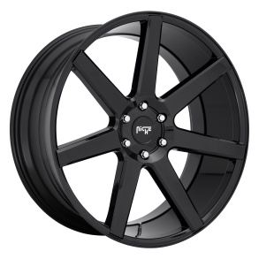 NICHE 1PC M230 FUTURE Gloss Black 9.5x22 6X139.7 ET 19 (BS 6) CB 106.1