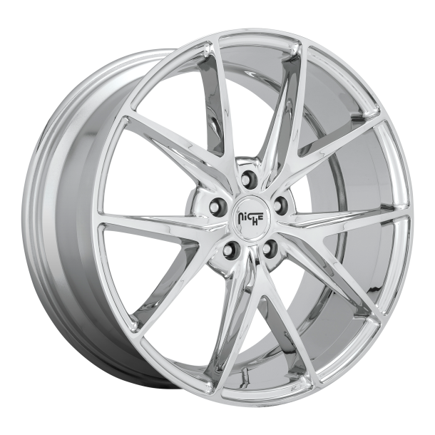 NICHE 1PC M248 MISANO Chrome 8x18 5X114.3 ET 40 (BS 6.07) CB 72.56