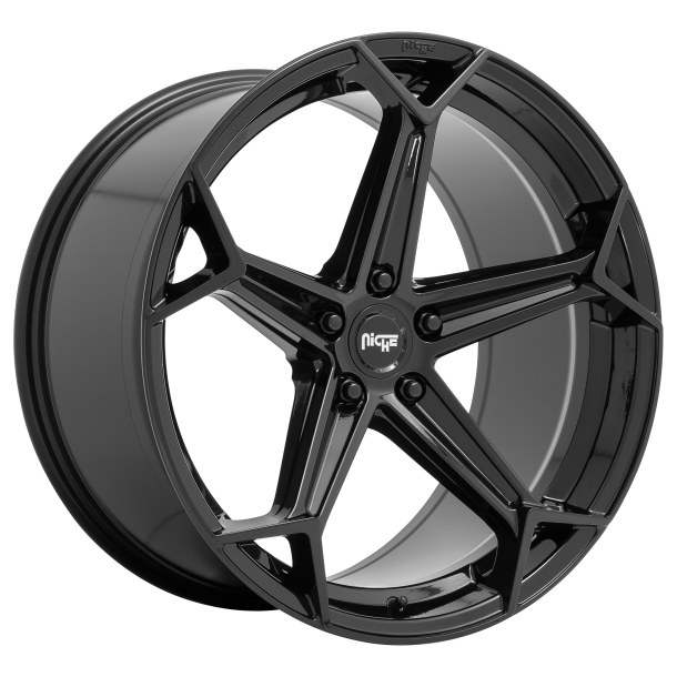 NICHE 1PC N258 ARROW Gloss Black 10.5x20 5X114.3 ET 40 (BS 7.32) CB 72.56