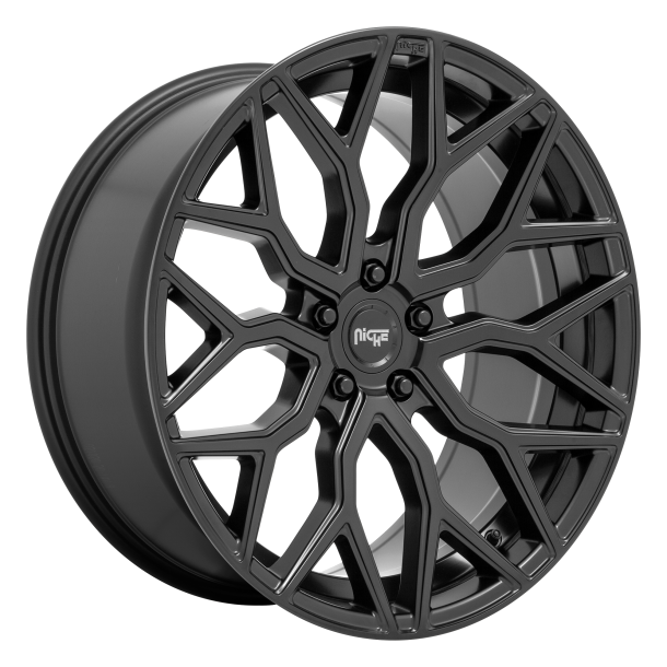 NICHE 1PC M261 MAZZANTI Matte Black 8.5x19 5X114.3 ET 35 (BS 6.13) CB 72.56