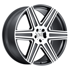 MANDRUS ATLAS Gunmetal W/ Mirror Cut Face & Lip 7.5x17 6X130 ET 56, (BS 6.45), CB 84.10