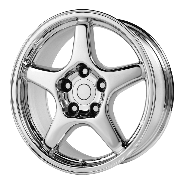 PERFORMANCE REPLICAS PR103 Chrome 9.5x17 5X120.65 ET 38 (BS 6.75) CB 70.7