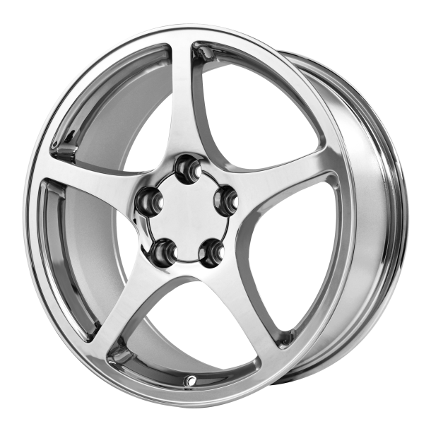 PERFORMANCE REPLICAS PR104 Chrome 8.5x17 5X120.65 ET 54 (BS 6.88) CB 70.7