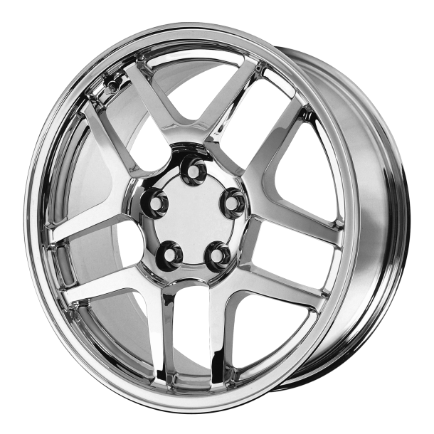 PERFORMANCE REPLICAS PR105 Chrome 15x18 5X120.65 ET 58 (BS 10.28) CB 70.7