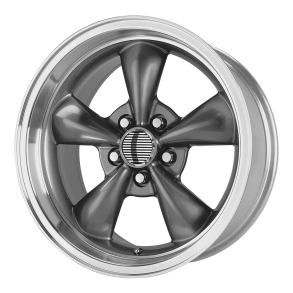 PERFORMANCE REPLICAS PR106 Anthracite Machined 10.5x17 5X114.3 ET 27 (BS 6.81) CB 70.7