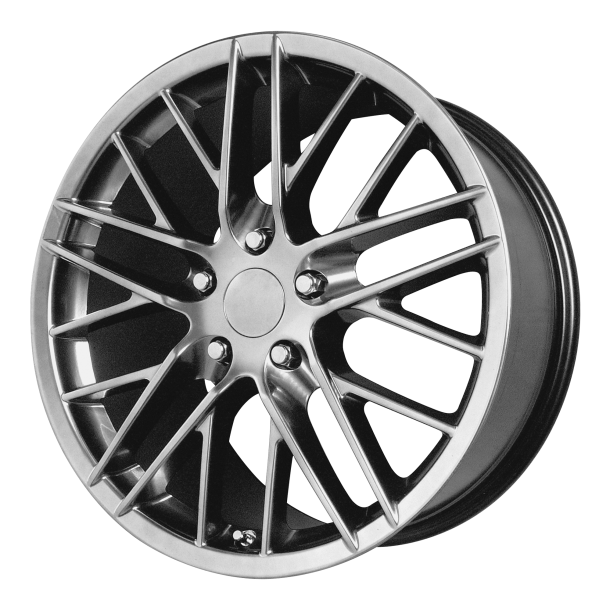 PERFORMANCE REPLICAS PR121 Hyper Silver Dark 8.5x18 5X120.65 ET 56 (BS 6.95) CB 70.7