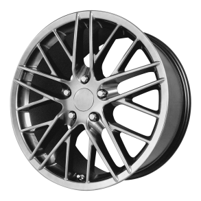 PERFORMANCE REPLICAS PR121 Hyper Silver Dark 10x19 5X120.65 ET 79 (BS 8.61) CB 70.7