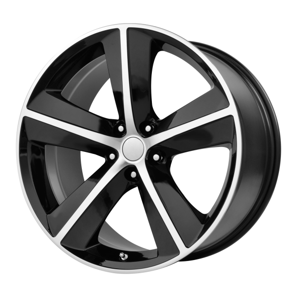 PERFORMANCE REPLICAS PR123 Gloss Black/Machined Spokes And Lip 9x20 5X115 ET 20 (BS 5.79) CB 71.5