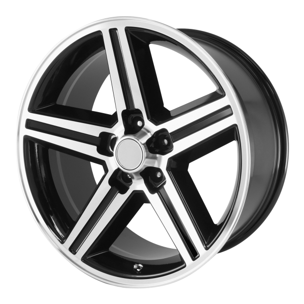 PERFORMANCE REPLICAS PR148 Gloss Black Machined 8x20 5X127 ET 0 (BS 4.5) CB 78.1