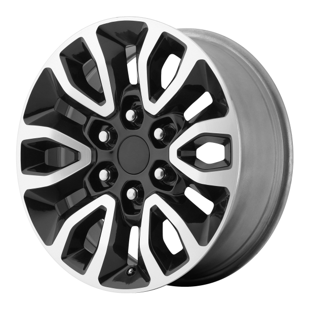 PERFORMANCE REPLICAS PR151 Gloss Black Machined 8.5x17 6X135 ET 34 (BS 6.09) CB 87.1