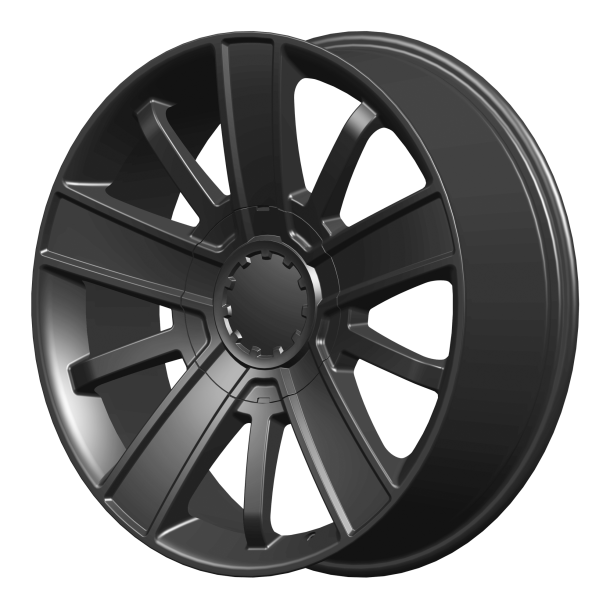 PERFORMANCE REPLICAS PR153 Satin Black 9x20 6X139.7 ET 27 (BS 6.06) CB 78.1