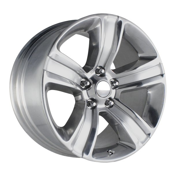 PERFORMANCE REPLICAS PR155 Silver With Polished Accents 9x20 5X139.7 ET 18 (BS 5.71) CB 77.8