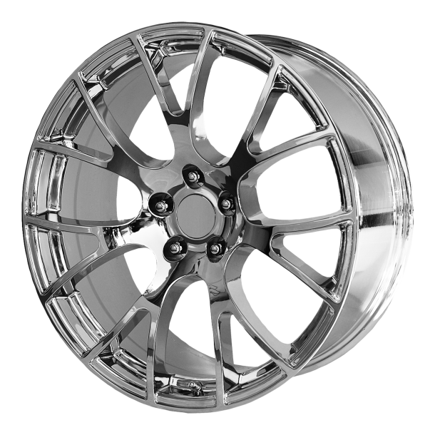 PERFORMANCE REPLICAS PR161 Chrome 9.5x22 5X127 ET 35 (BS 6.63) CB 71.5