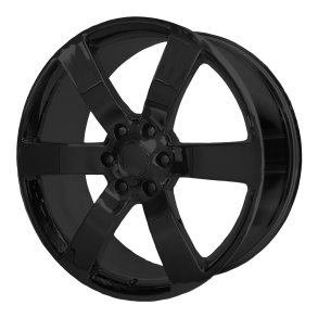 PERFORMANCE REPLICAS PR165 Gloss Black 10x24 6X139.7 ET 31 (BS 6.72) CB 78.1