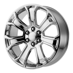 PERFORMANCE REPLICAS PR166 Chrome 9x20 6X139.7 ET 24 (BS 5.94) CB 78.1