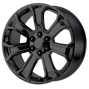 PERFORMANCE REPLICAS PR166 Gloss Black 9x20 6X139.7 ET 24 (BS 5.94) CB 78.1