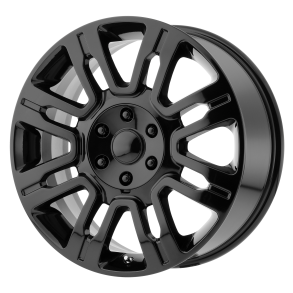 PERFORMANCE REPLICAS PR167 Gloss Black 8.5x20 6X135 ET 44 (BS 6.48) CB 87.1