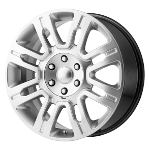 PERFORMANCE REPLICAS PR167 Hyper Silver 8.5x20 6X135 ET 44 (BS 6.48) CB 87.1