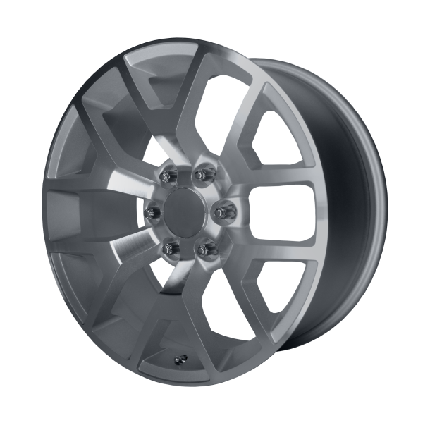 PERFORMANCE REPLICAS PR169 Silver With Machined Spokes 9x20 6X139.7 ET 27 (BS 6.06) CB 78.1