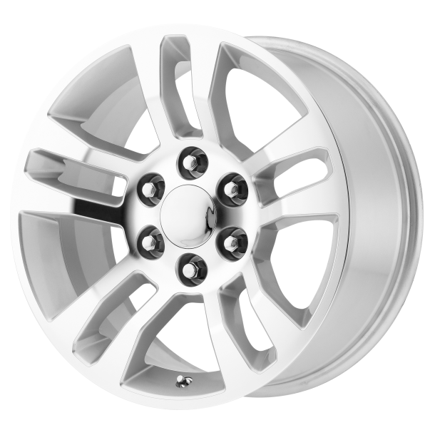 PERFORMANCE REPLICAS PR175 Silver Machined 8x18 6X139.7 ET 24 (BS 5.44) CB 78.1