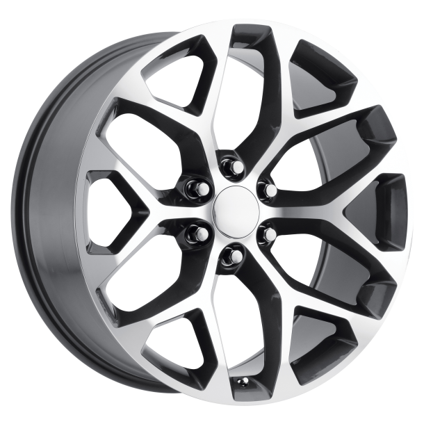 PERFORMANCE REPLICAS PR176 Gunmetal Machined 10x24 6X139.7 ET 24 (BS 6.44) CB 78.1