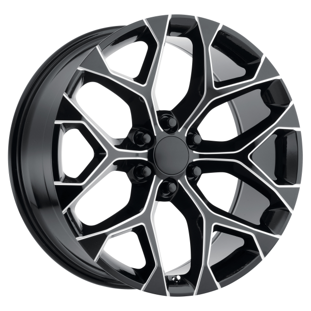 PERFORMANCE REPLICAS PR176 Gloss Black Milled 10x24 6X139.7 ET 24 (BS 6.44) CB 78.1