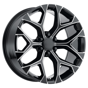 PERFORMANCE REPLICAS PR176 Gloss Black Milled 10x26 6X139.7 ET 24 (BS 6.44) CB 78.1