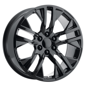 PERFORMANCE REPLICAS PR187 Gloss Black 9x22 6X139.7 ET 24 (BS 5.94) CB 78.1